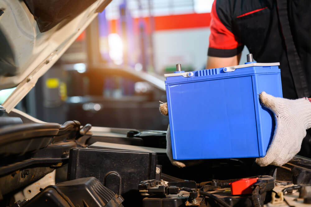 professional car battery replacement